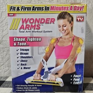 Wonder Arms Total Workout System Resistance Training Bands, White